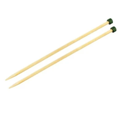KnitPro Bambu Agujas de Una Sola Punta 25 cm (2,00 - 10,00 mm)