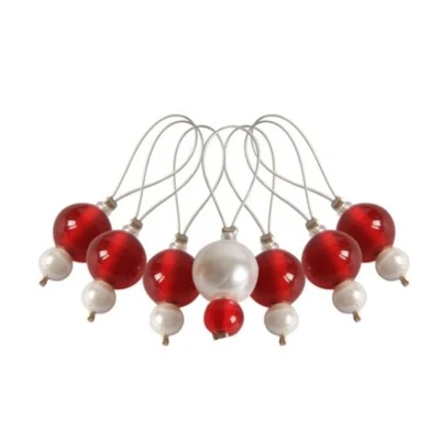 KnitPro ZOONI Marcadores de Puntada Amaranto, 7 uds.