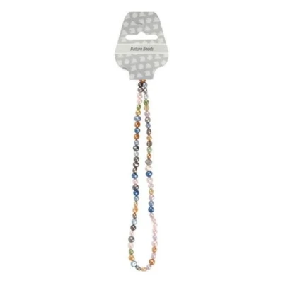 Hilo con perlas de agua dulce 5-6 mm, colores mezclados