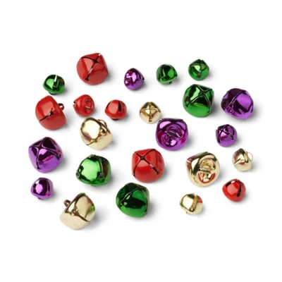 HobbyArts Campanas, Mezcla de colores metalizados, 24 piezas