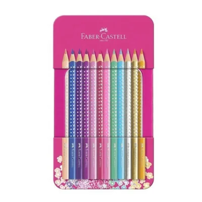 Faber-Castell, Lápices de Colores Brillantes, 12 piezas