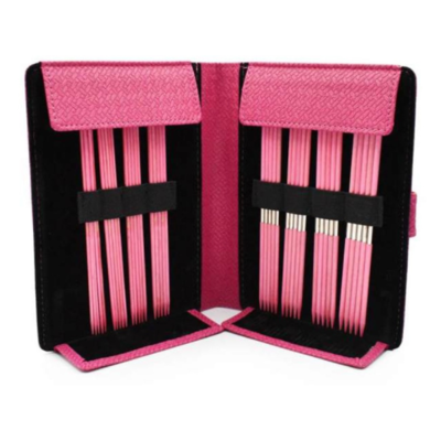 LYKKE Set de Agujas de Doble Punta Blush, Magenta, 15 cm (2.00-3.75 mm)