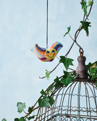 Kit de Bordado Sol 10 x 6 cm