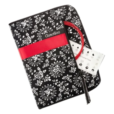 ChiaoGoo Set de Agujas Circulares Intercambiables Twist Red Lace, Large, 13 cm