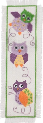 Kit de bordado Búhos 7 x 22 cm