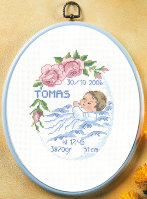 Kit de Bordado Tomas 20 x 26 cm c/5958/03