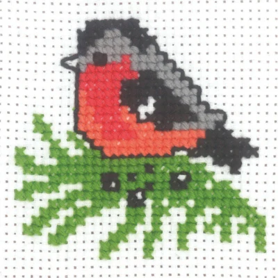 Kit de bordado Camachuelo 10 x 10 cm