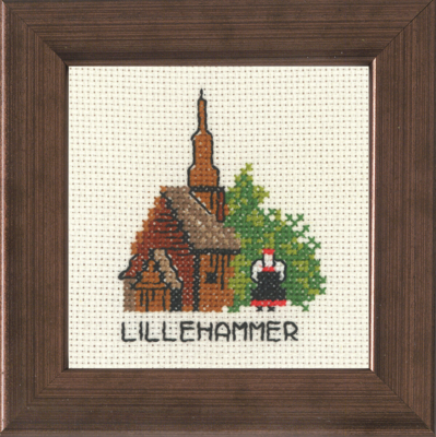 Kit de Bordado Lillehammer 10 x 10 cm R5370