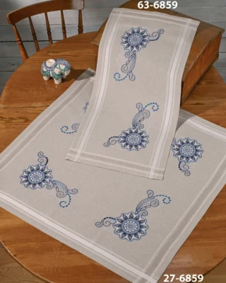 Kit de Bordado Mandala 80 x 80 cm