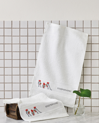 Kit de bordado Goodmorning 30 x 50 cm