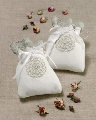 Kit de Bordado Bolsitas Aromáticas Círculo 2 uds 12 x 15 cm