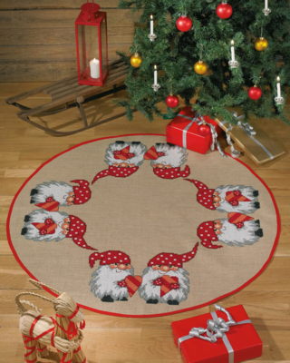 Kit de Bordado Duendes de Puntos Ø118 cm